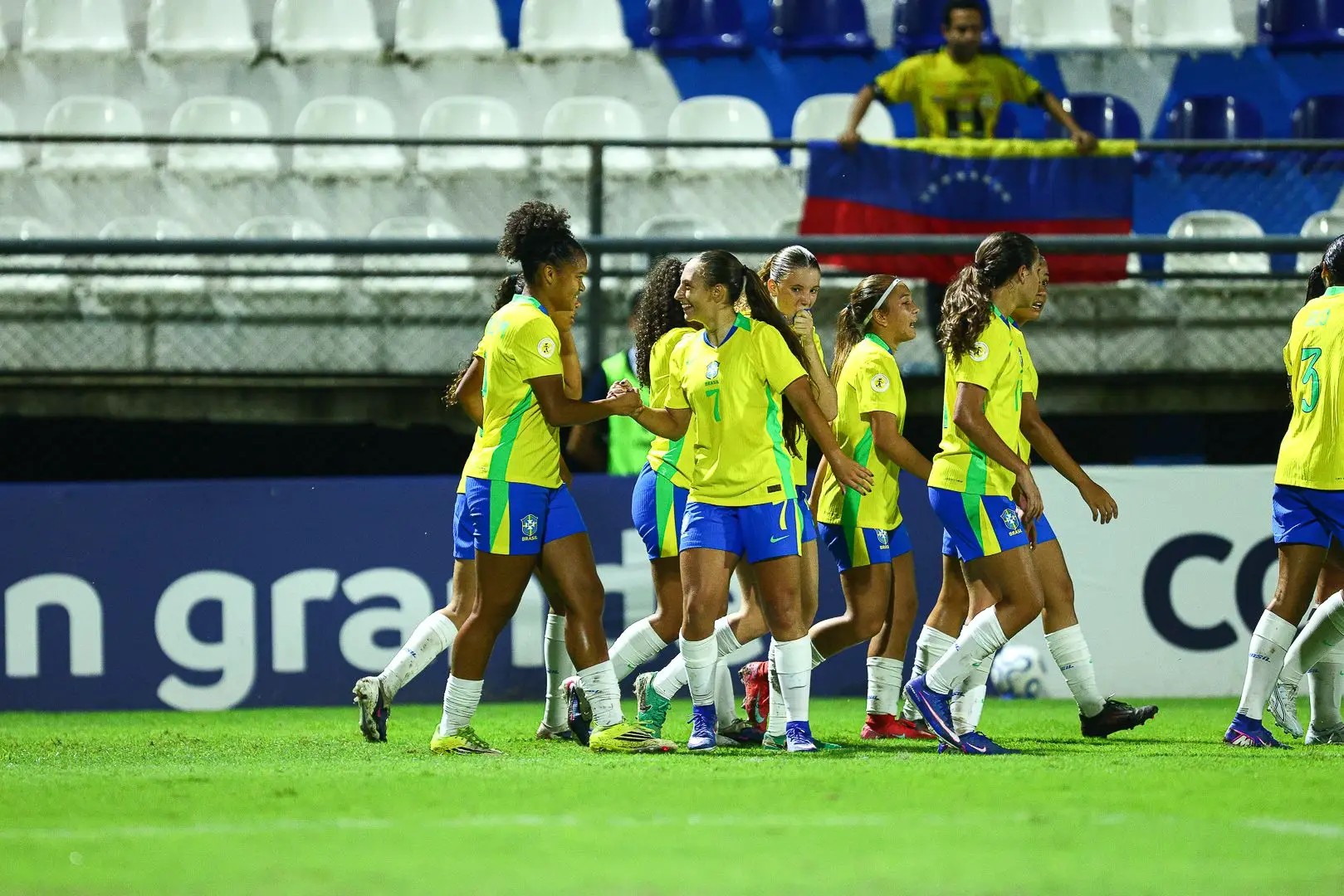 Brasil inicia sul-americano feminino sub-17 com vitória sobre a venezuela