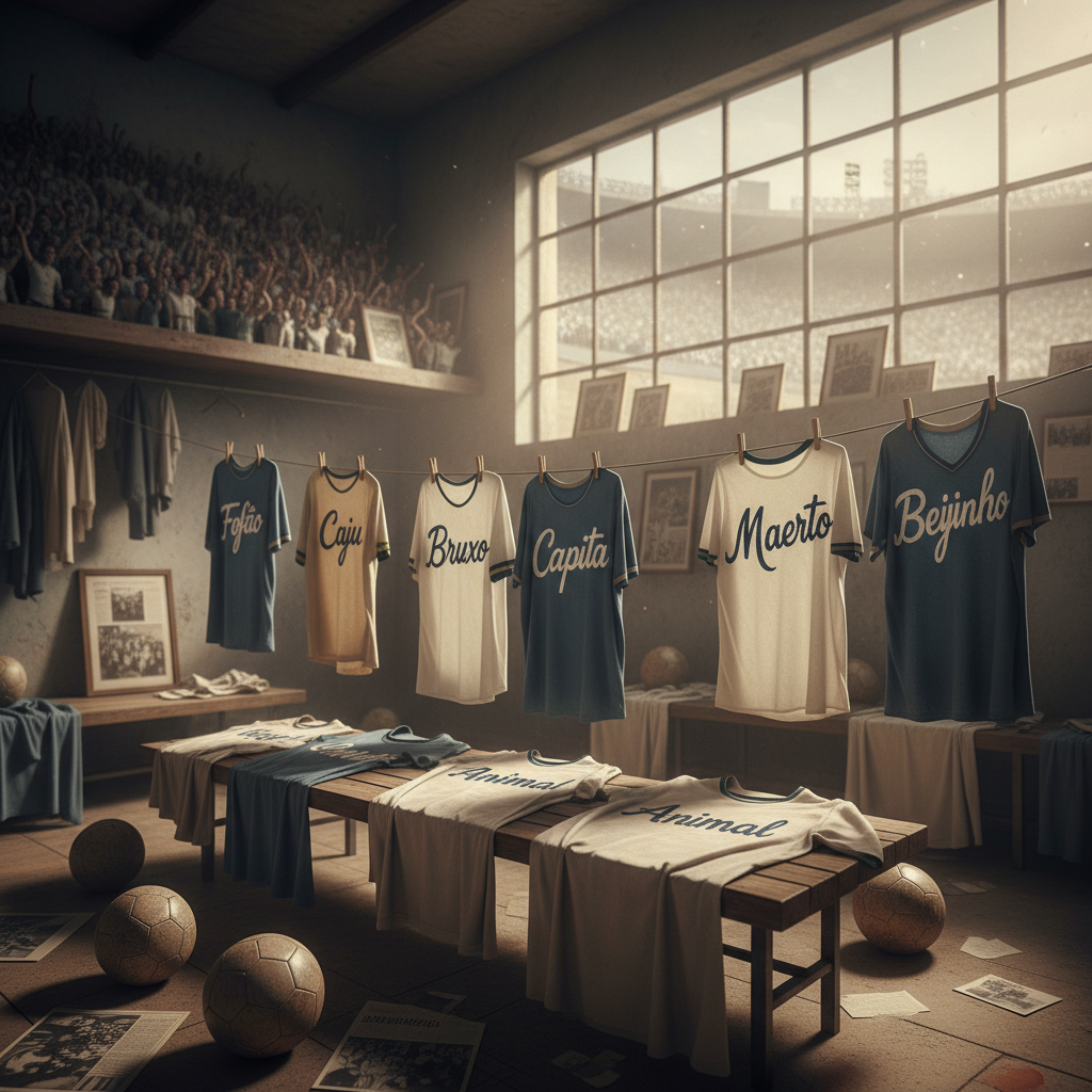 Apelidos no futebol brasileiro refletem paixão e identidade local