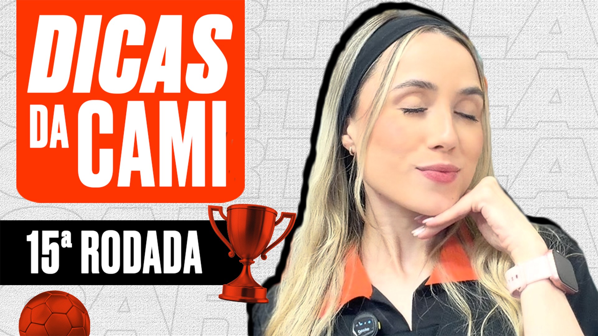 Cartola 2026: Cami Campos aposta em Mirassol, Palmeiras e Vasco na rodada 15