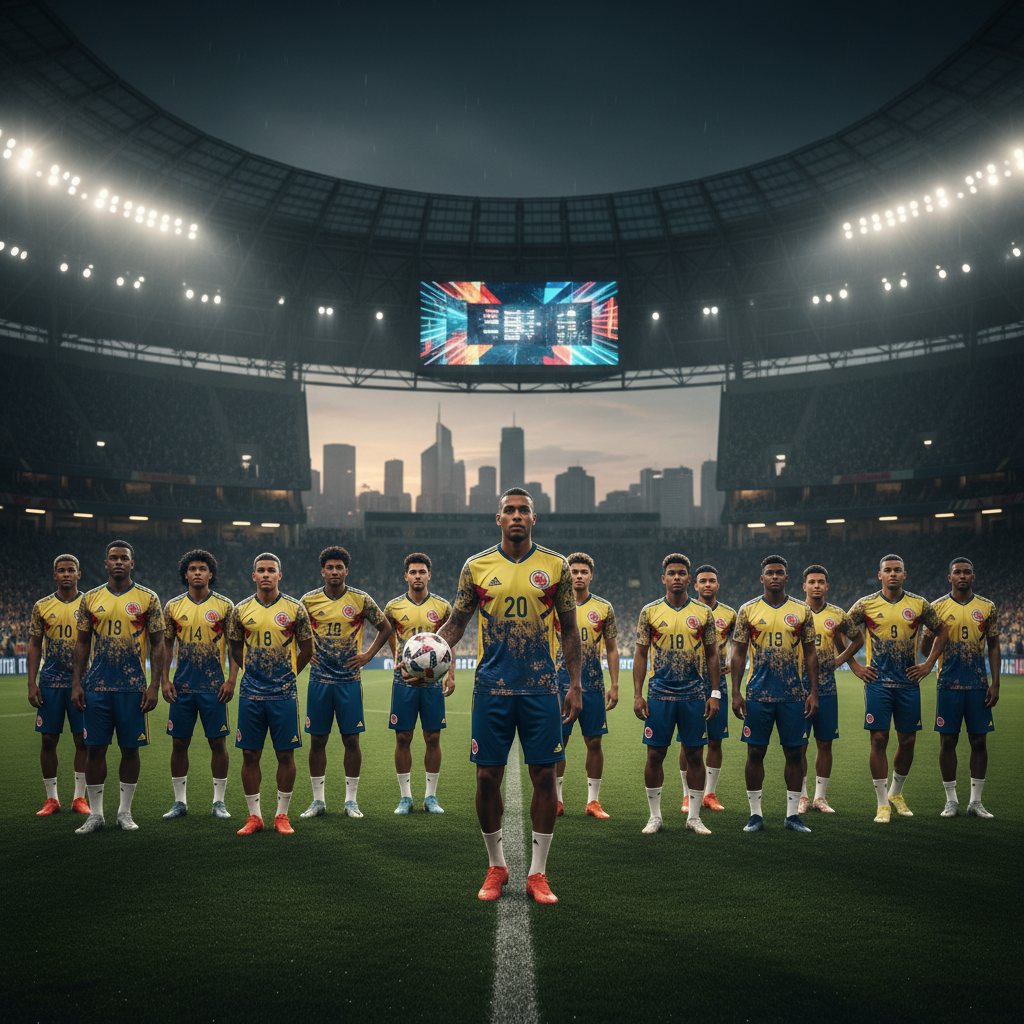 Colômbia divulga pré-lista da Copa do Mundo 2026 com 13 atletas do Brasil